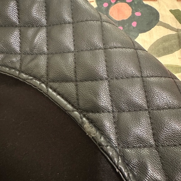 Topshop petite size US 2 artificial leather jacket - Picture 3 of 7